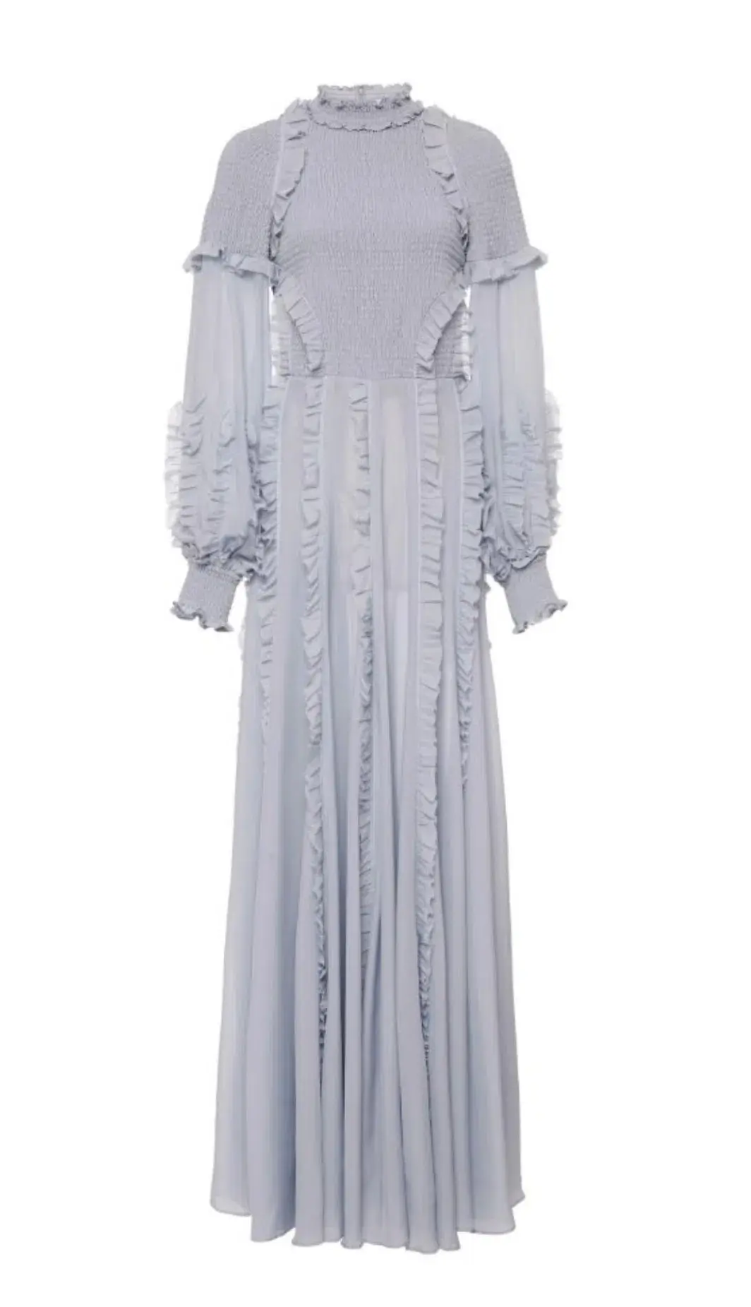 Rachel Gilbert Cordelia Gown In Baby Blue . Size 2 (10-12au) - Image 1