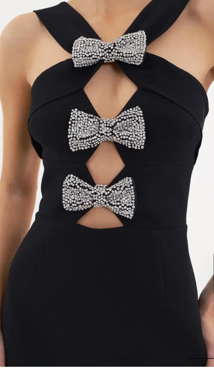 Rebecca Vallance Eliana embellished mini dress - Image 3