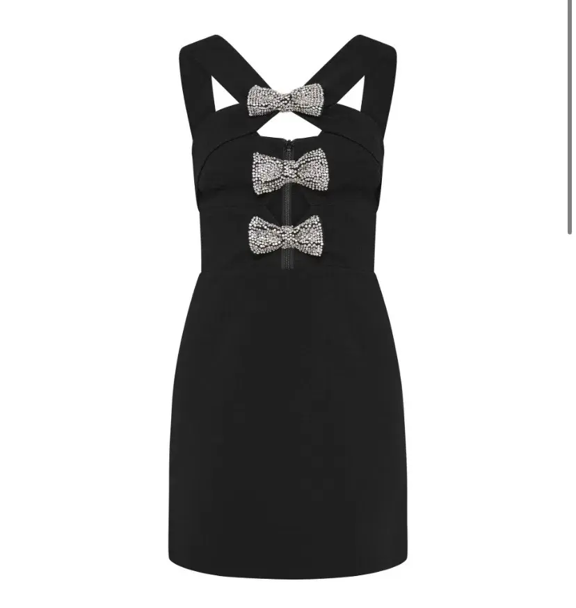 Rebecca Vallance Eliana embellished mini dress - Image 1