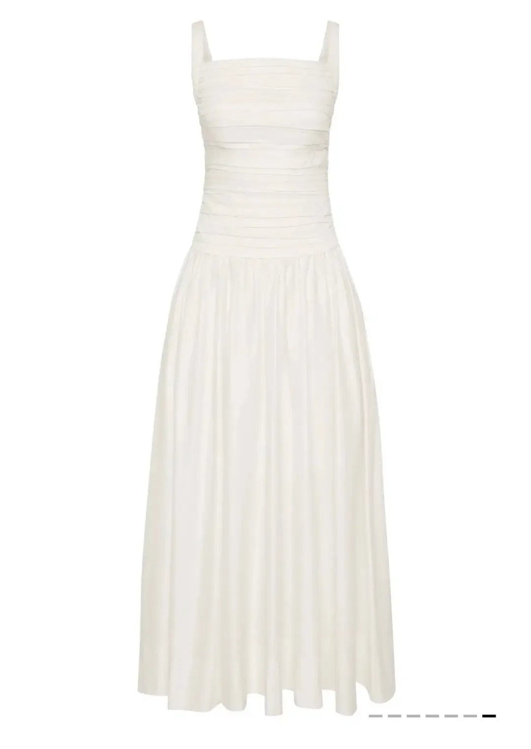 Aje Star Midi dress white size 4 for rent on The Volte - main image