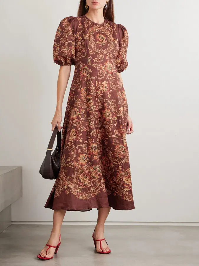 ALEMAIS SERAPHINA MIDI DRESS - Image 2