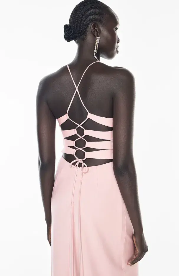 Manning Cartell Time To Shine Slip Dress Pastel Pink Size 6 - Image 2