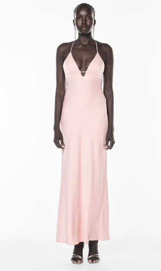 Manning Cartell Time To Shine Slip Dress Pastel Pink Size 6 - Image 1