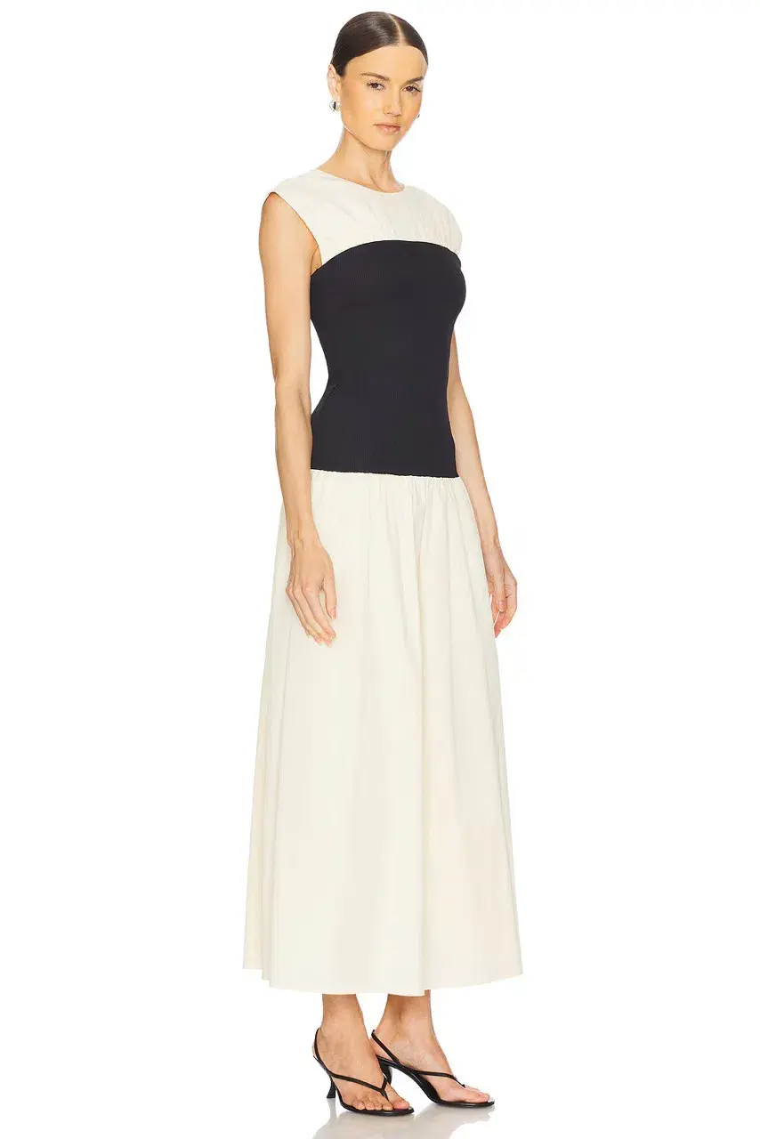 ANNA QUAN Stefania Dress in SWAN Black White Size 6 AU - Image 7
