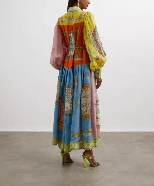 ALEMAIS Monte Midi Shirtdress Size 10 - Image 6