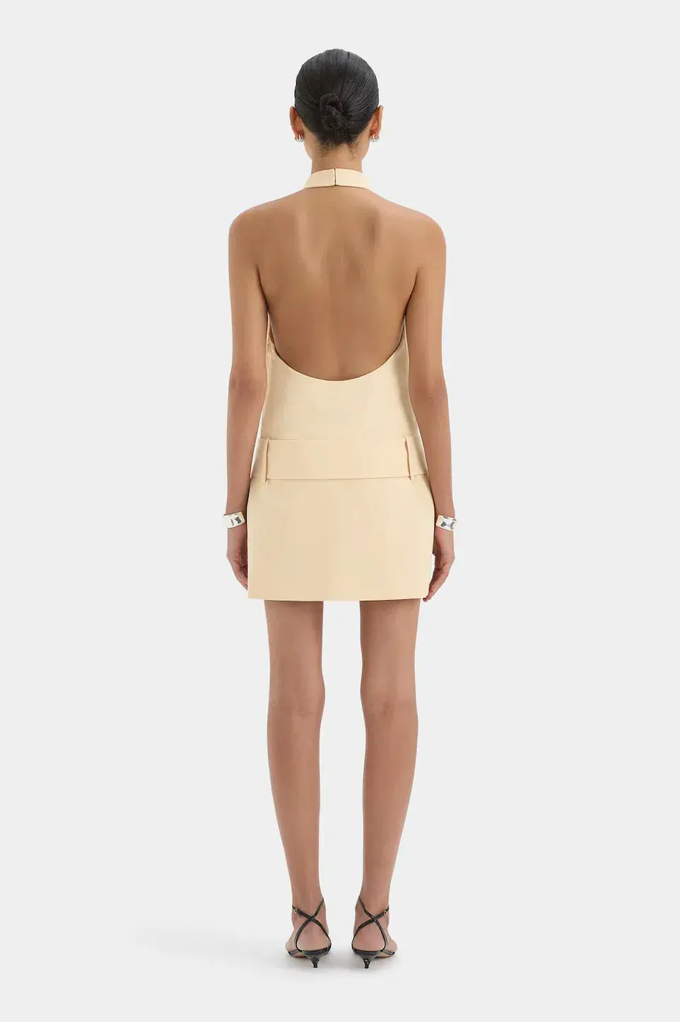 SIR THE LABEL SABINA BELTED MINI DRESS. SIZE 1 / AU 8 - Image 3