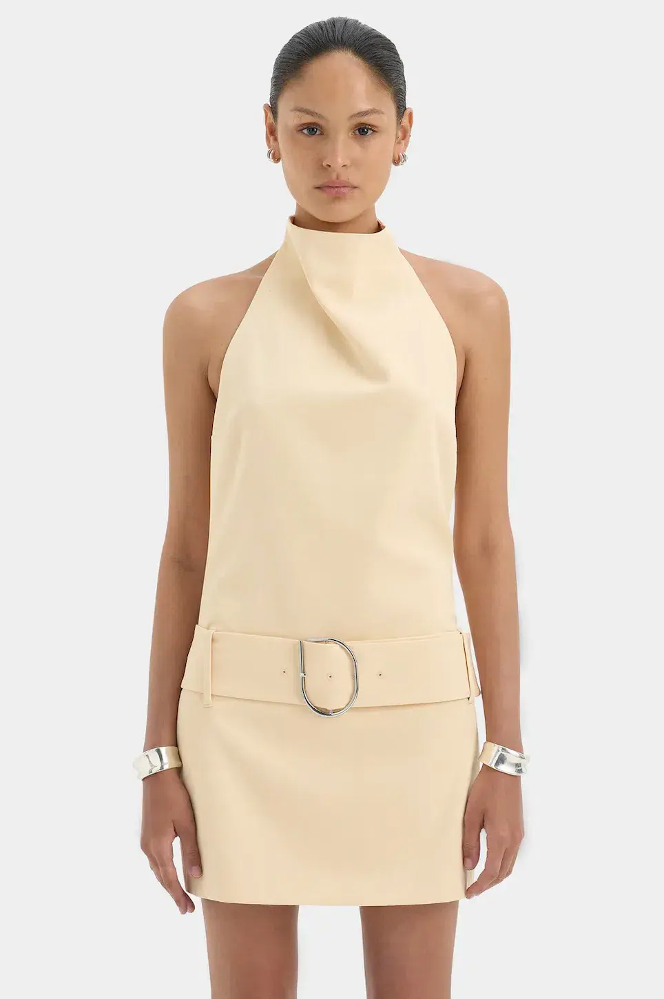 SIR THE LABEL SABINA BELTED MINI DRESS. SIZE 1 / AU 8 - Image 2