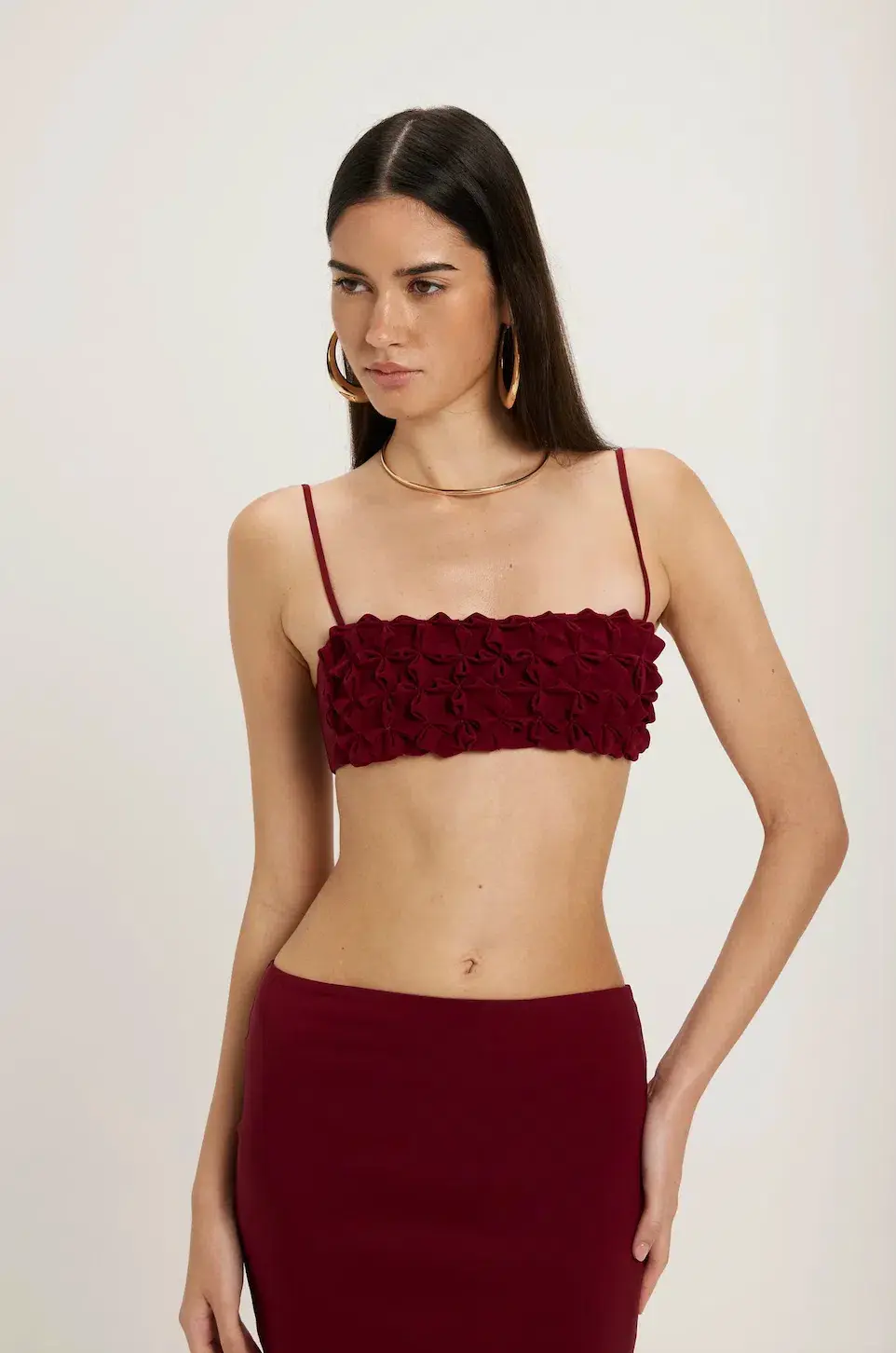 ANCE GRIA Micro Jude top & Jude Pin Skirt. Size S / AU 8 for rent on The Volte - main image