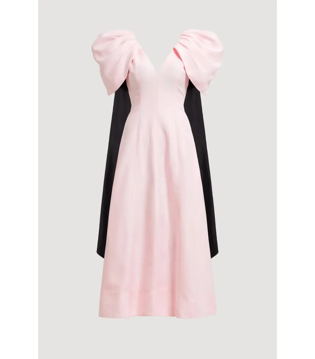 Aje Bisou Midi Dress Pastel pink Size 8 for rent on The Volte - main image