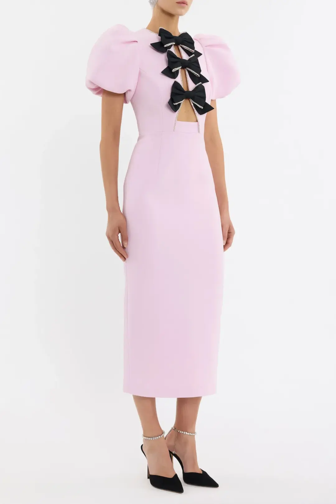 Rebecca Vallance Nemy Midi Dress Size 8 for rent on The Volte - main image