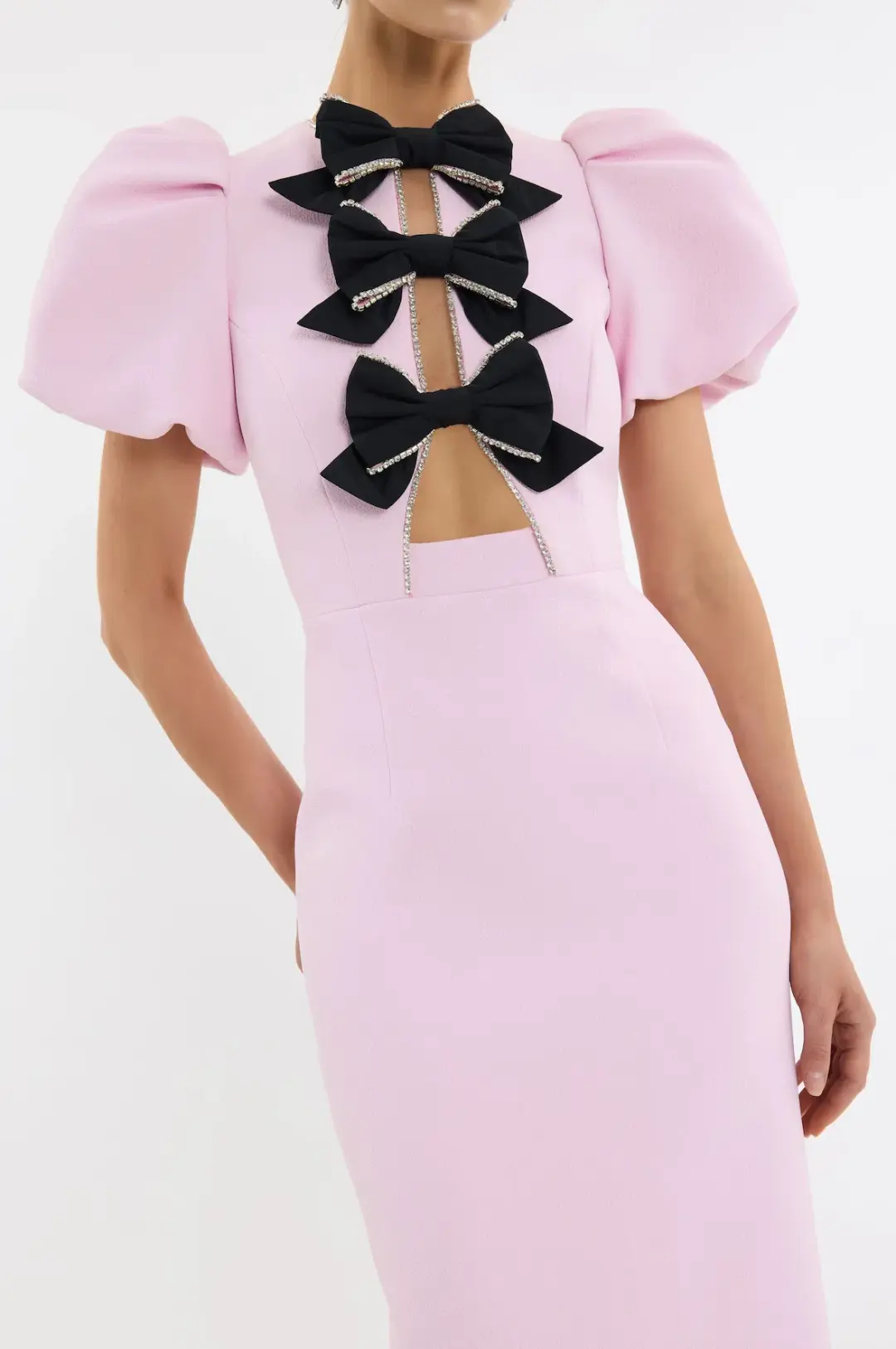 Rebecca Vallance Nemy Midi Dress Size 8 for rent on The Volte - main image