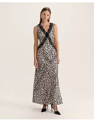 Saba PRISCILLA MIDI DRESS Multi Size 8 for rent on The Volte - main image