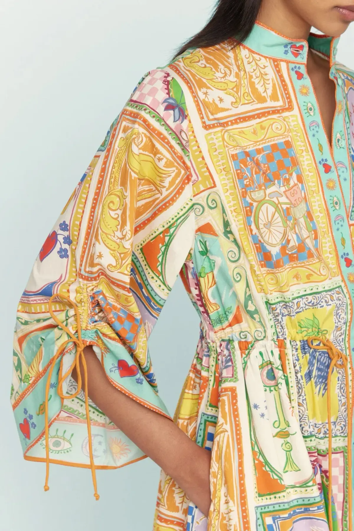 Alemais Holiday Go-To Shirtdress midi SIZE 16  - Image 3