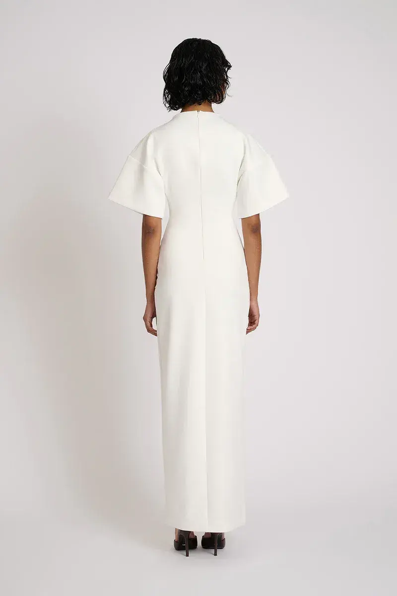 ELIYA THE LABEL Aldo Dress | White for rent on The Volte - main image
