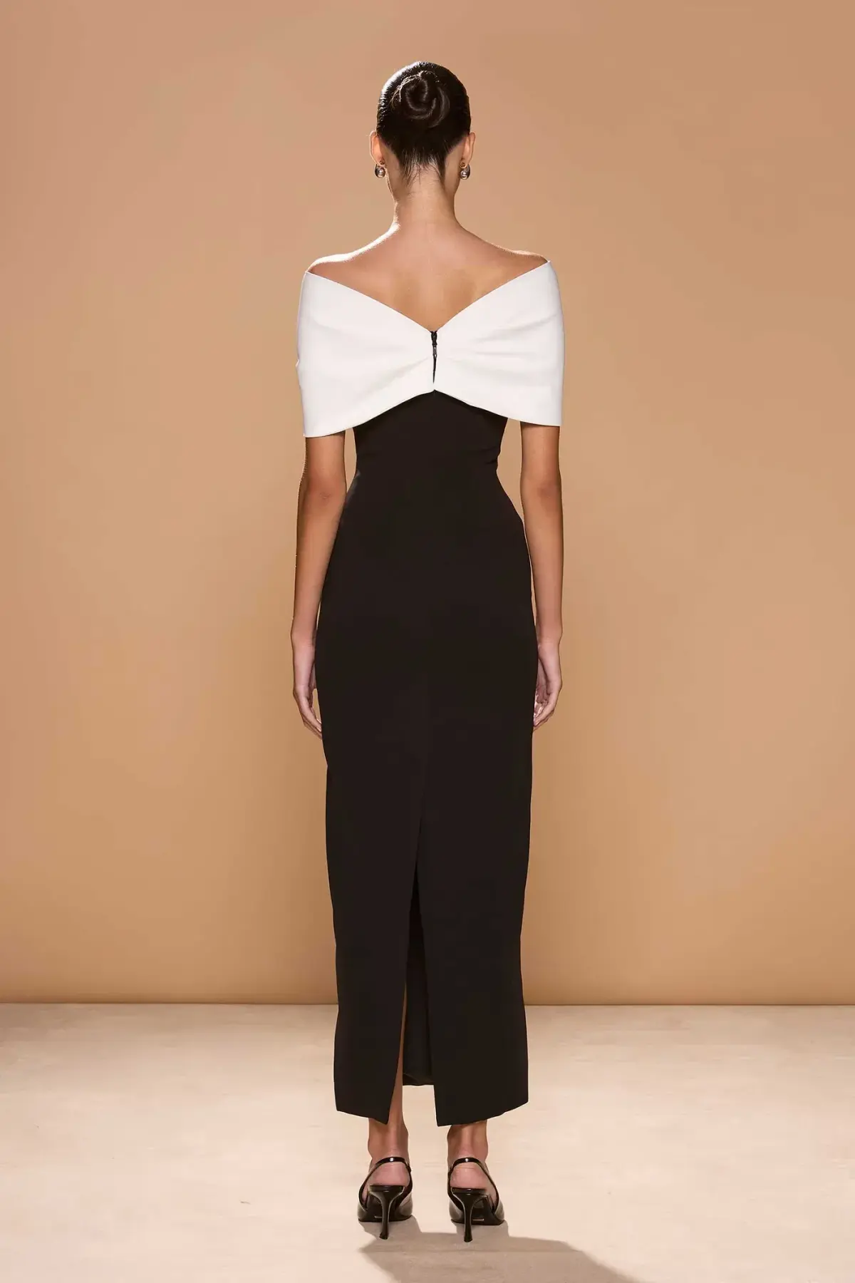 BELLUNO DRESS | Black & White - Image 2