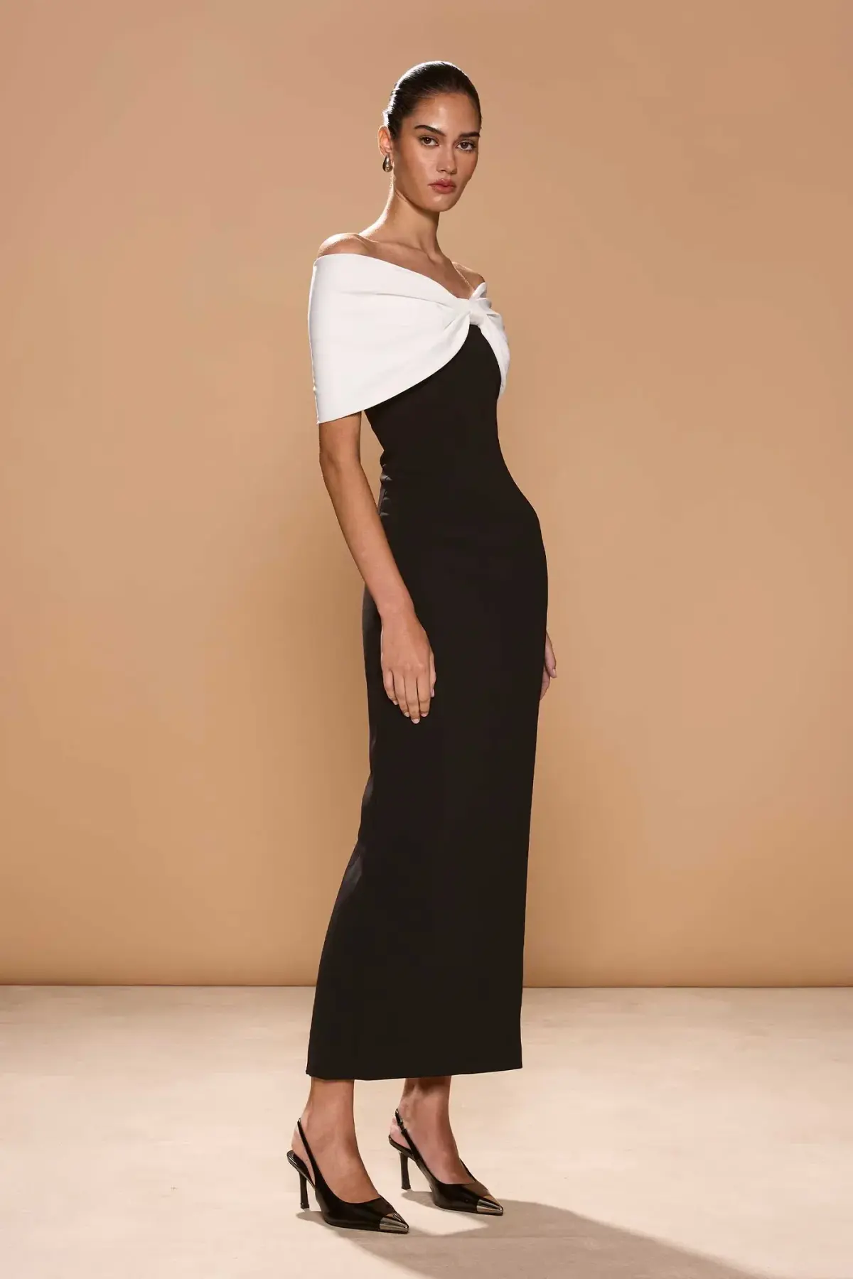 BELLUNO DRESS | Black & White - Image 1
