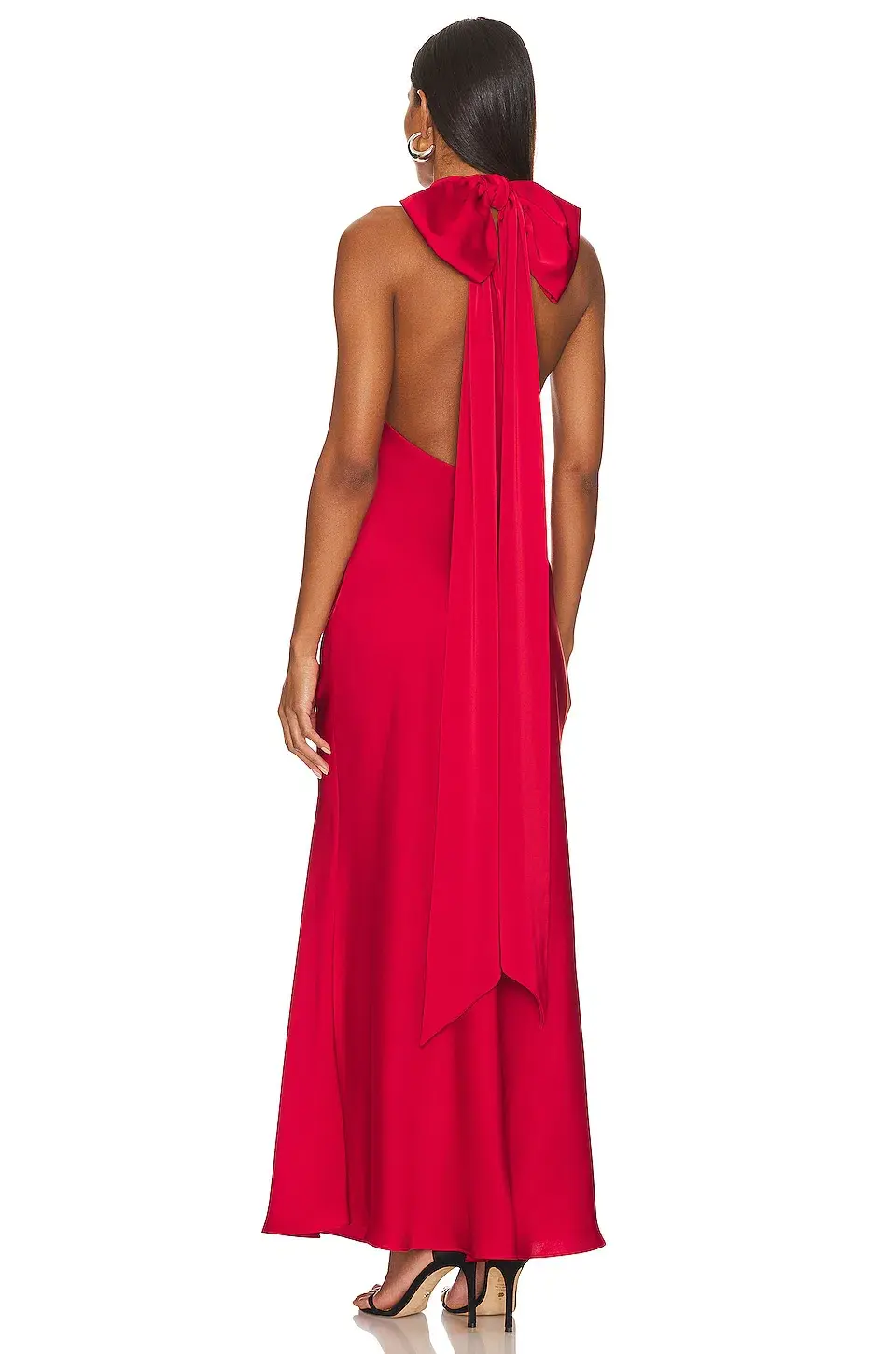 Evianna Gown in crimson size 8 - Image 3