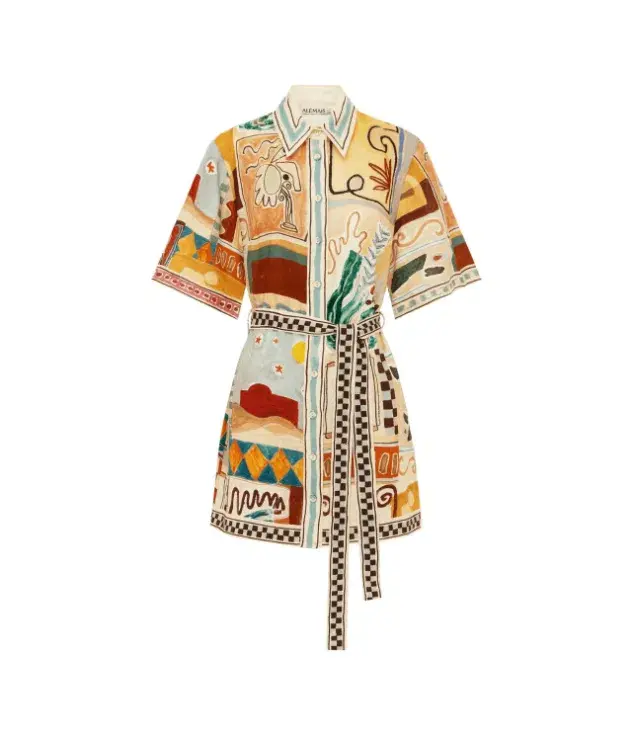 Alemais Michelle Mini Dress AU Size 10 for rent on The Volte - main image