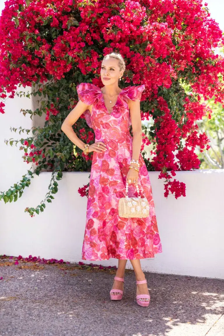 Aje enchanted plunged midi dress 8 for rent on The Volte - main image