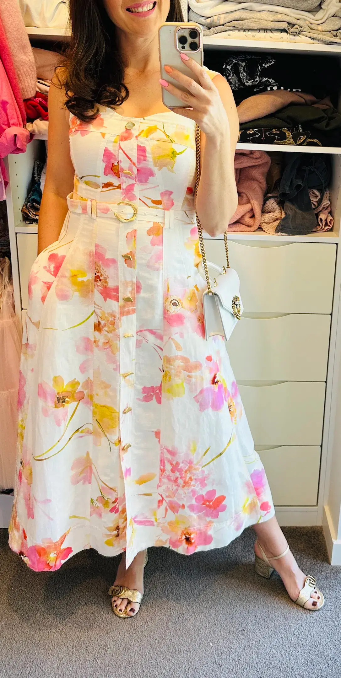 Aje Zarie Midi Dress size 8 - Image 1