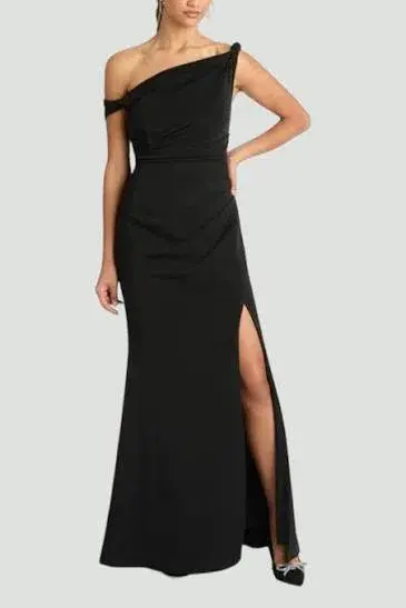 Sheike Stella Maxi Dress Black Size 12 for rent on The Volte - main image