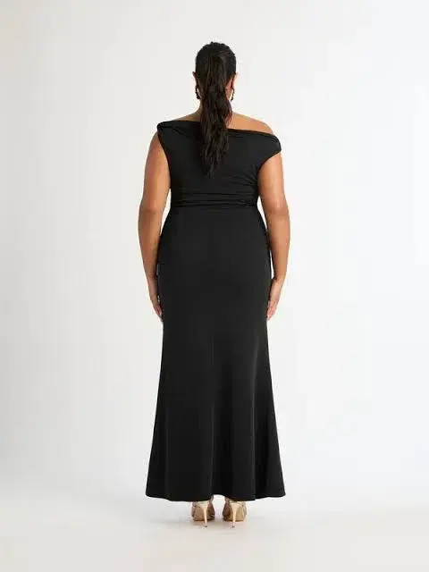Sheike Stella Maxi Dress Black Size 12 for rent on The Volte - main image