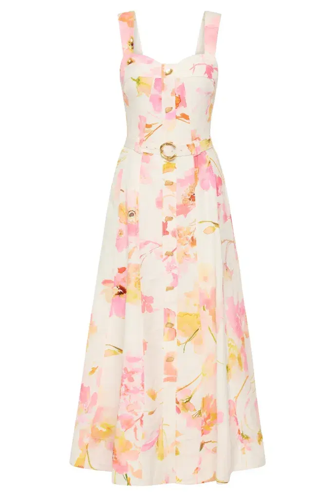 Aje Zarie Midi Dress 8 for rent on The Volte - main image