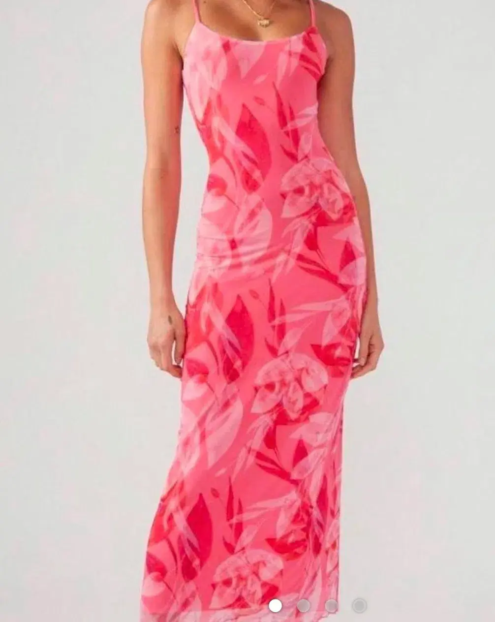 Perfect Stranger Pink Mesh Dress Size S - Image 1