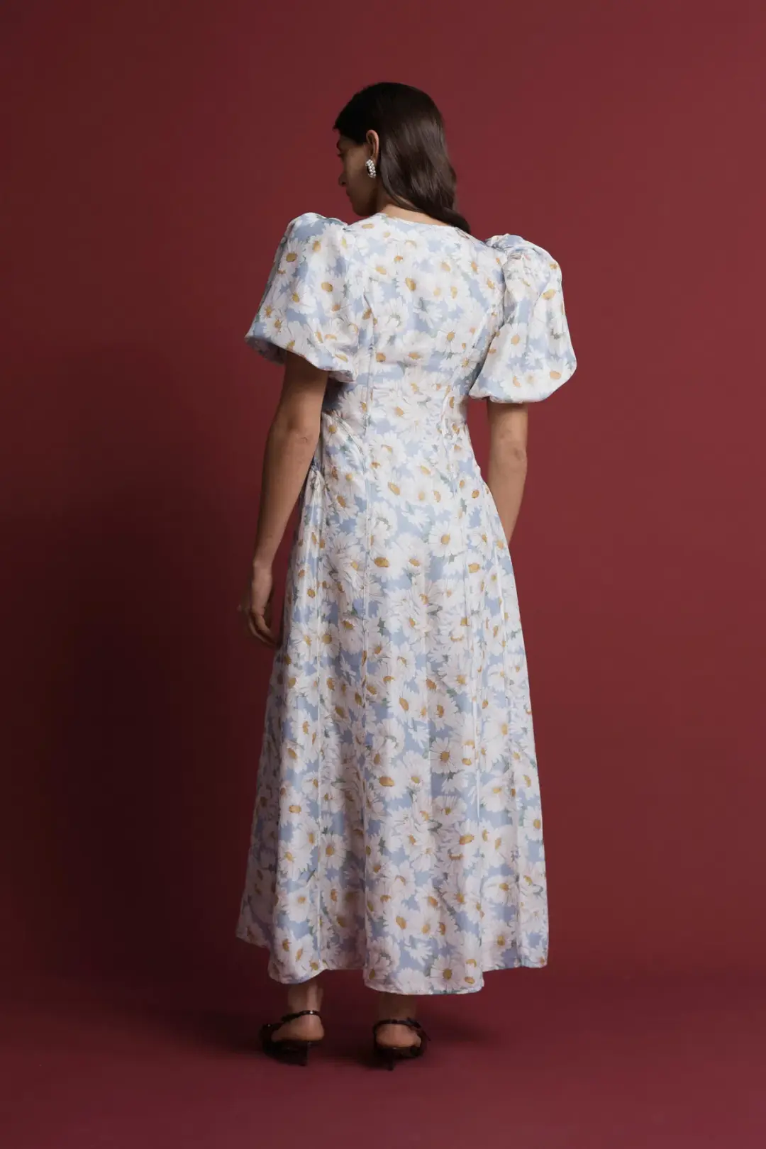Lovaan Adeline Dress Daisy Size 12 for rent on The Volte - main image