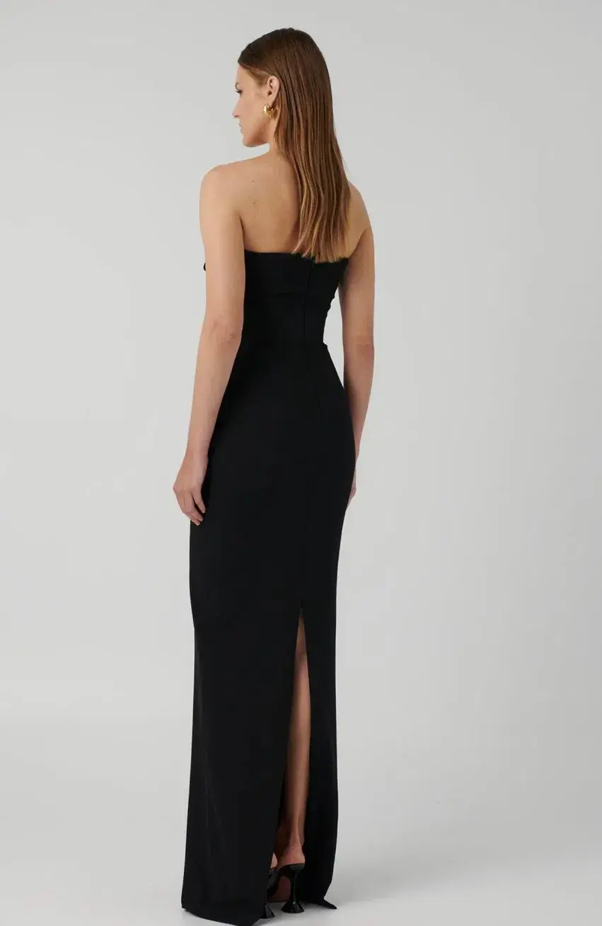 Effie Kats- Monroe Gown- Black- Size S-8  for rent on The Volte - main image