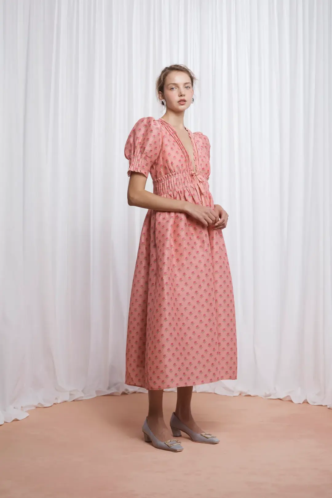 Lovaan Boehm Dress Tiny Rose Size 10 for rent on The Volte - main image