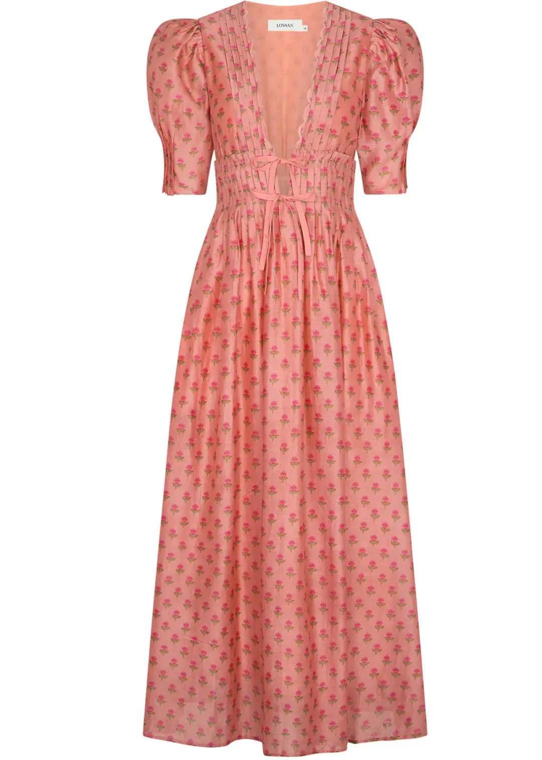 Lovaan Boehm Dress Tiny Rose Size 10 for rent on The Volte - main image