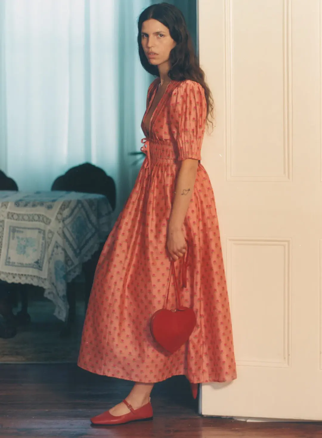  Lovaan Boehm Dress Tiny Rose Size 12 for rent on The Volte - main image