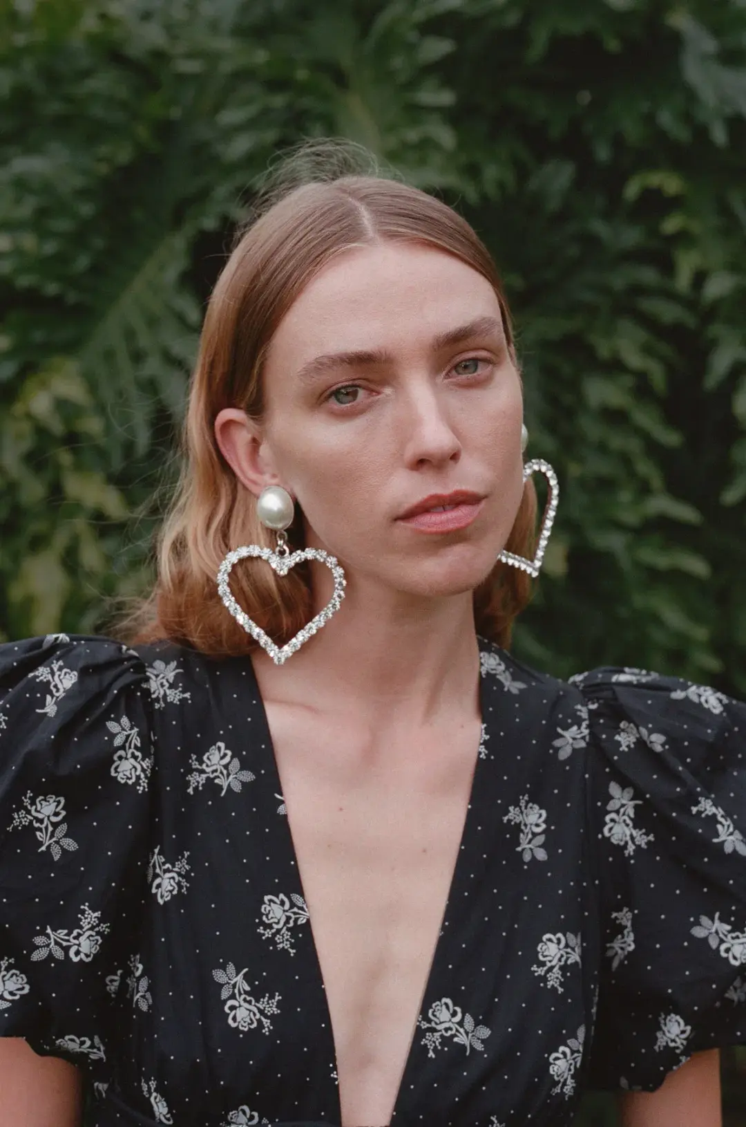 Lovaan Devon Dress Vintage Rose Black Size 14 for rent on The Volte - main image