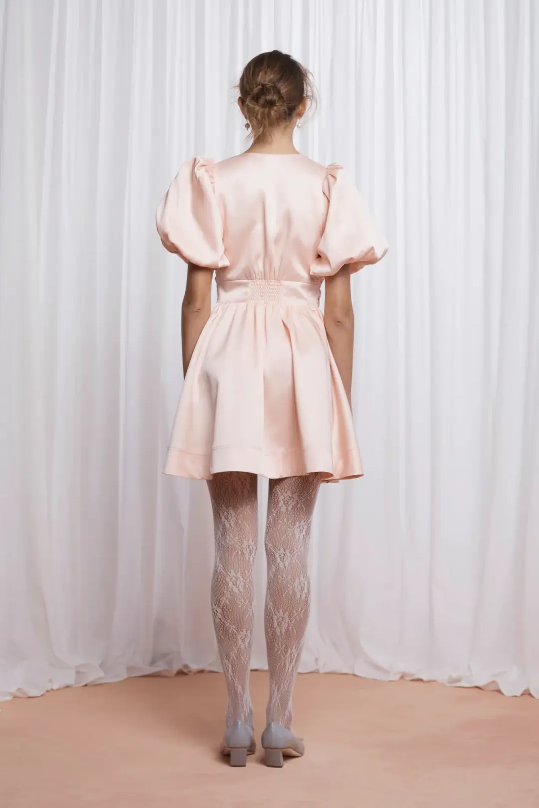 Lovaan Devon Mini Dress Pink Size 8 for rent on The Volte - main image