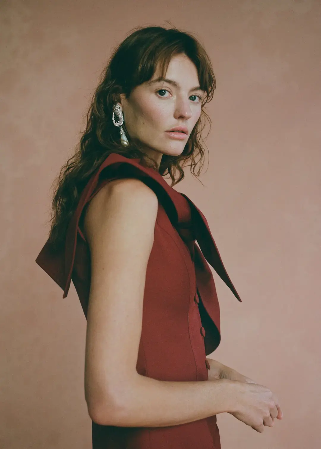 Lovaan Elly Mini Dress Garnet Size 8 for rent on The Volte - main image