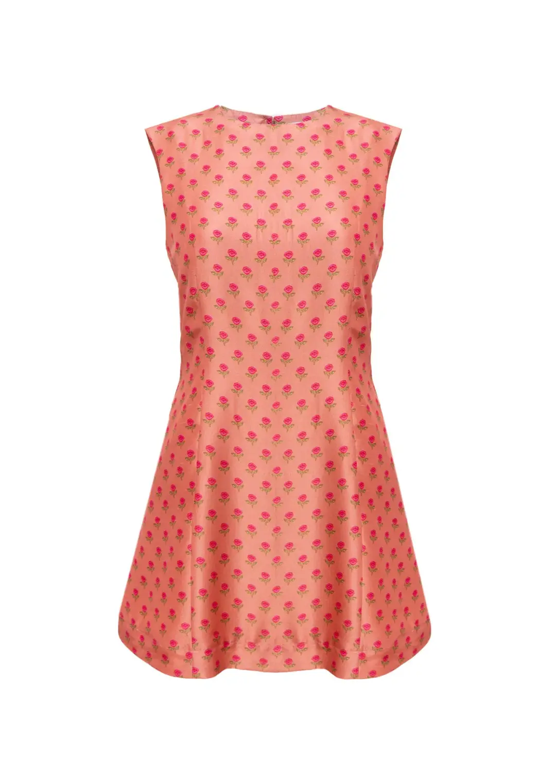 Lovaan Harper Rose Dress Silk Tiny Rose Print Size 8 for rent on The Volte - main image