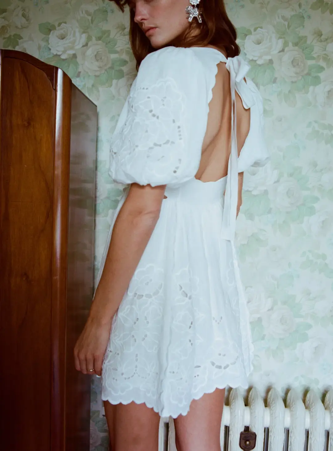 Lovaan Liberty Dress White Size 10 for rent on The Volte - main image