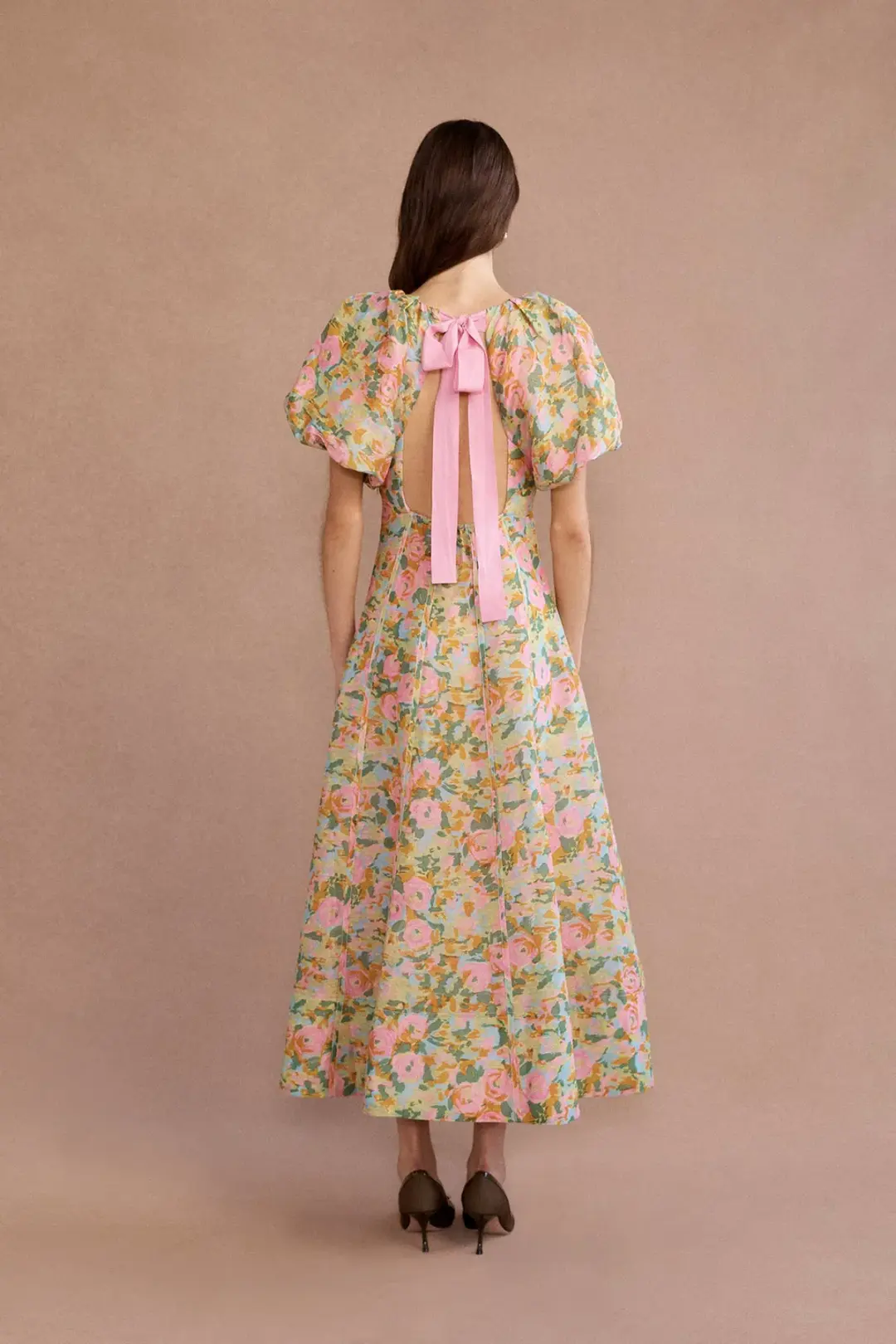 Lovaan Lorna Dress Sienna Floral Size 14 for rent on The Volte - main image