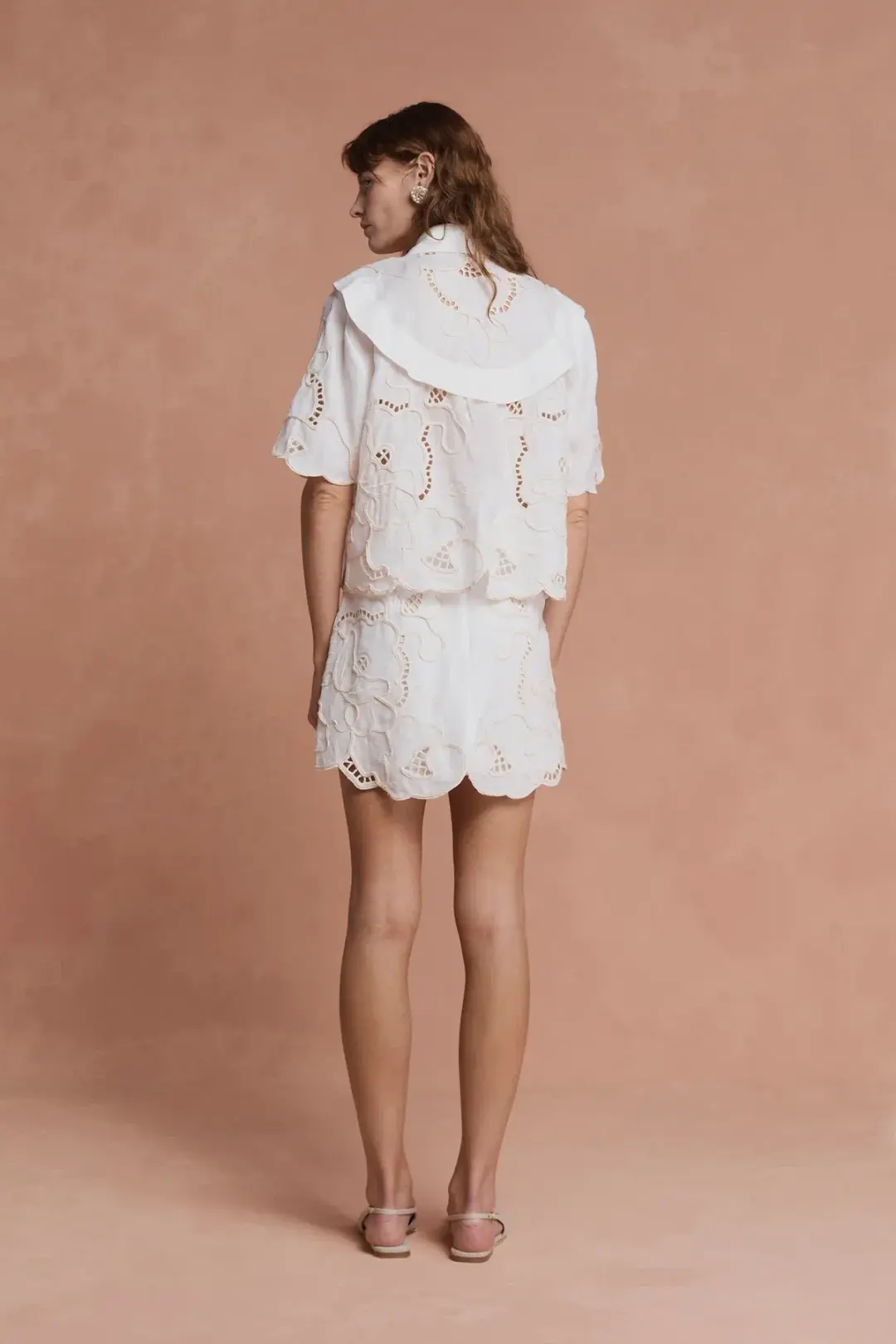 Lovaan Milicent Top White Size 8 for rent on The Volte - main image