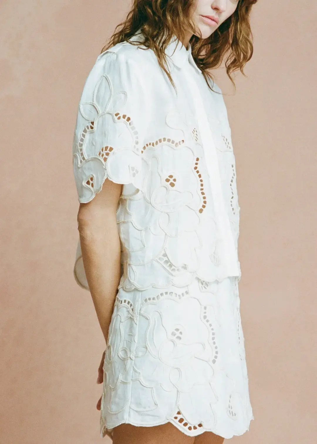 Lovaan Milicent Top White Size 14 for rent on The Volte - main image