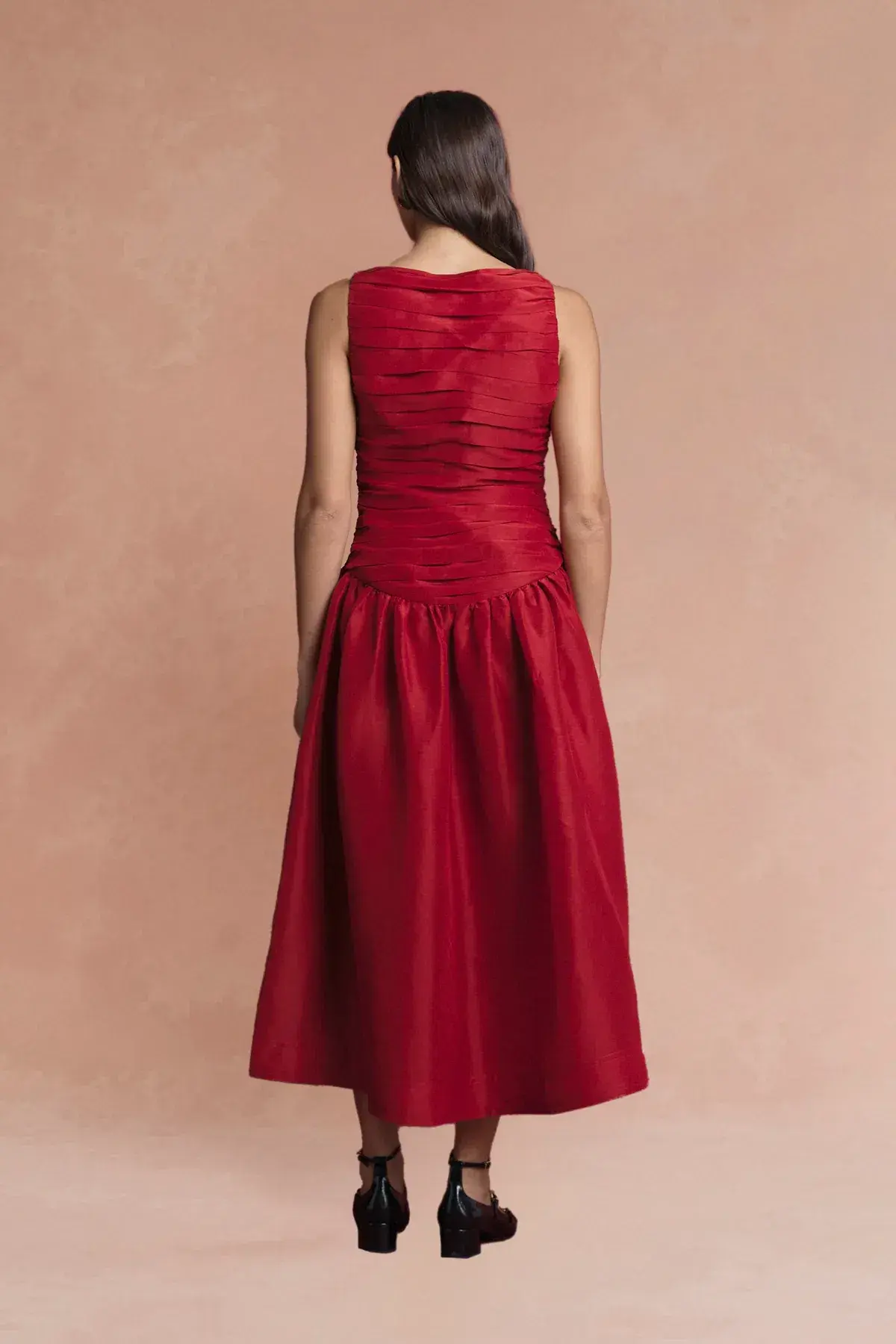 Lovaan Val Dress Ruby Size 10 - Image 3