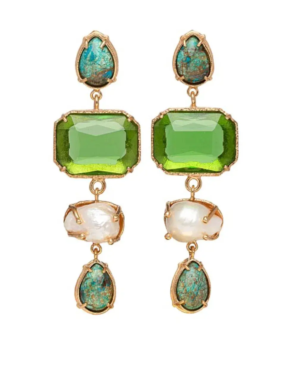 Christie Nicolaides Camellia Earrings  for rent on The Volte - main image