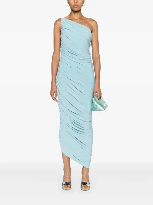 Norma Kamali Diana Gown | Powder Blue | Size S - Image 2