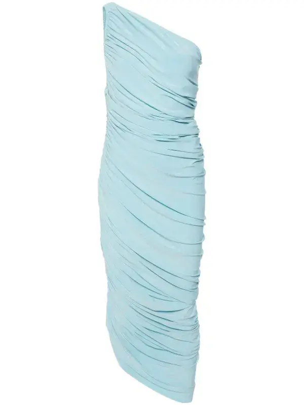 Norma Kamali Diana Gown | Powder Blue | Size S - Image 1