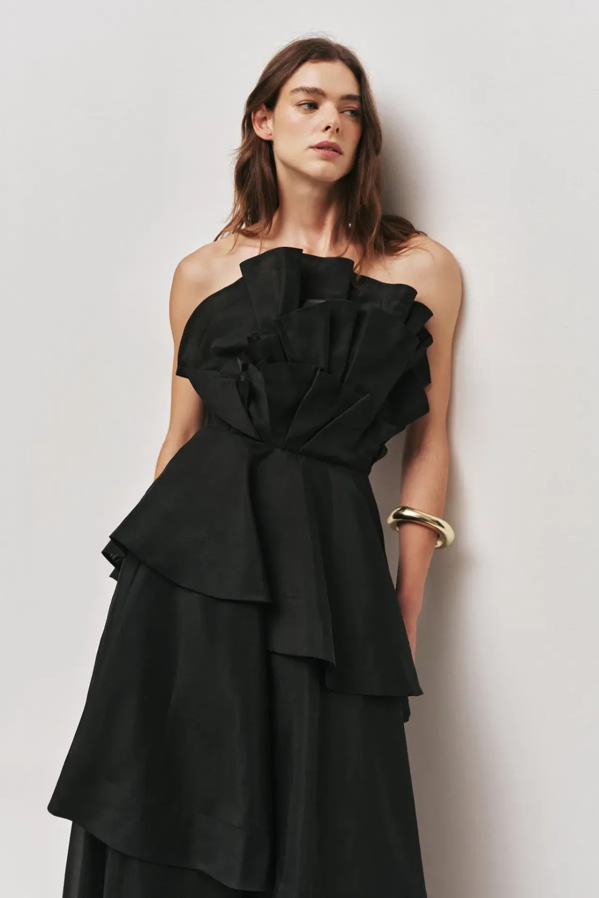 Aje Selestia Maxi Gown in Black Size 8 - Image 2