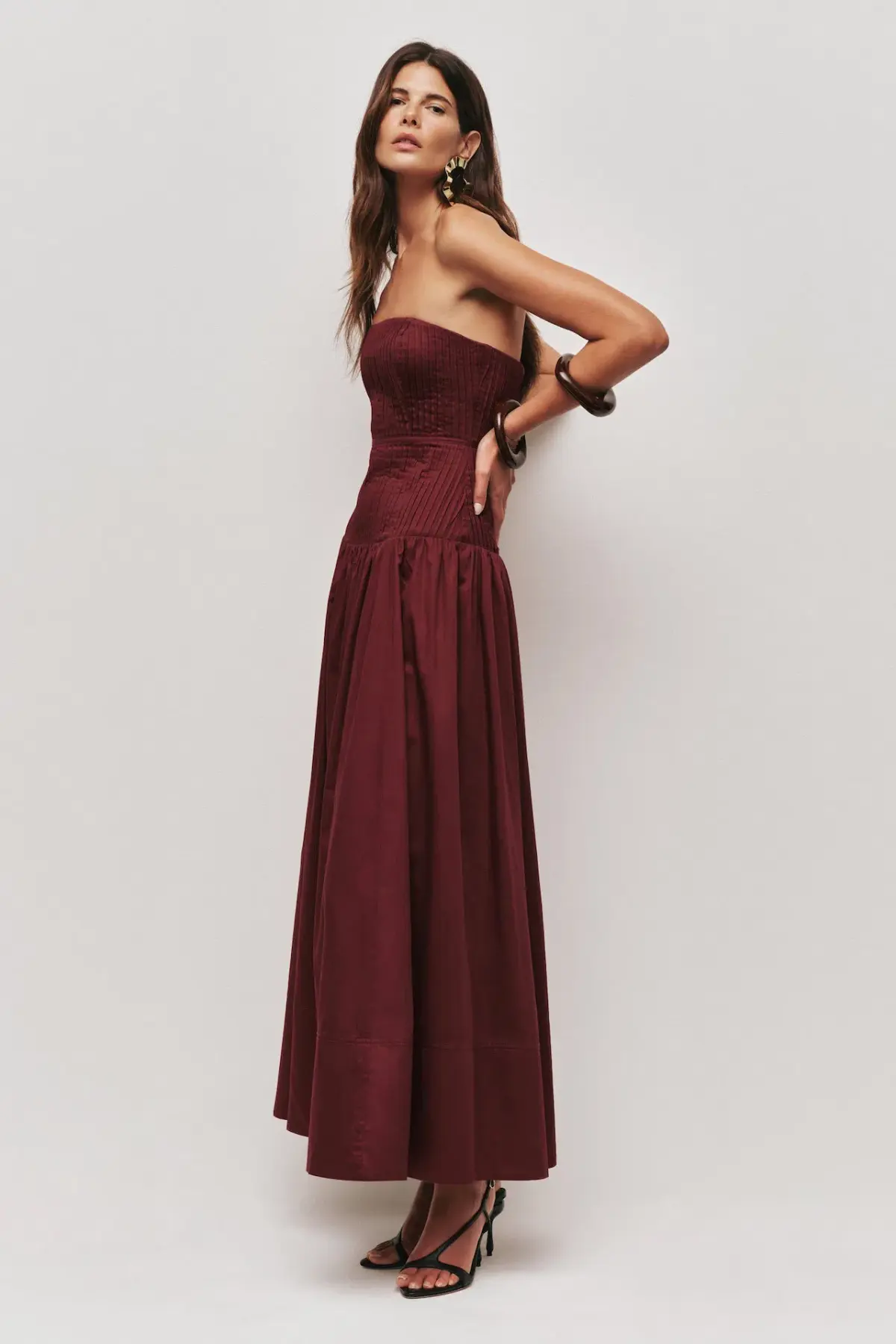 Aje Vacation Maxi Gown in Plum Size 10 - Image 2