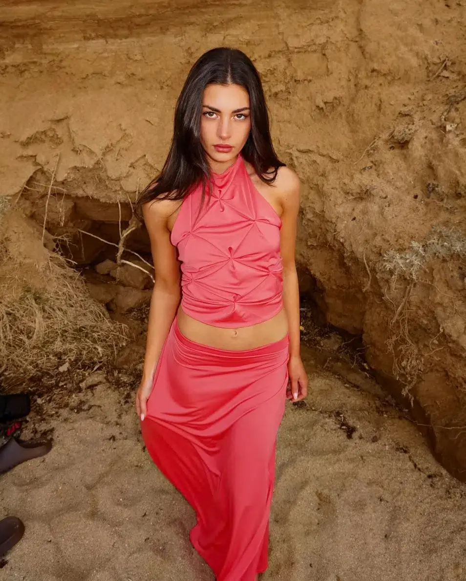 Donna's Daughter Co Suki Set Coral Size 6 - Image 3