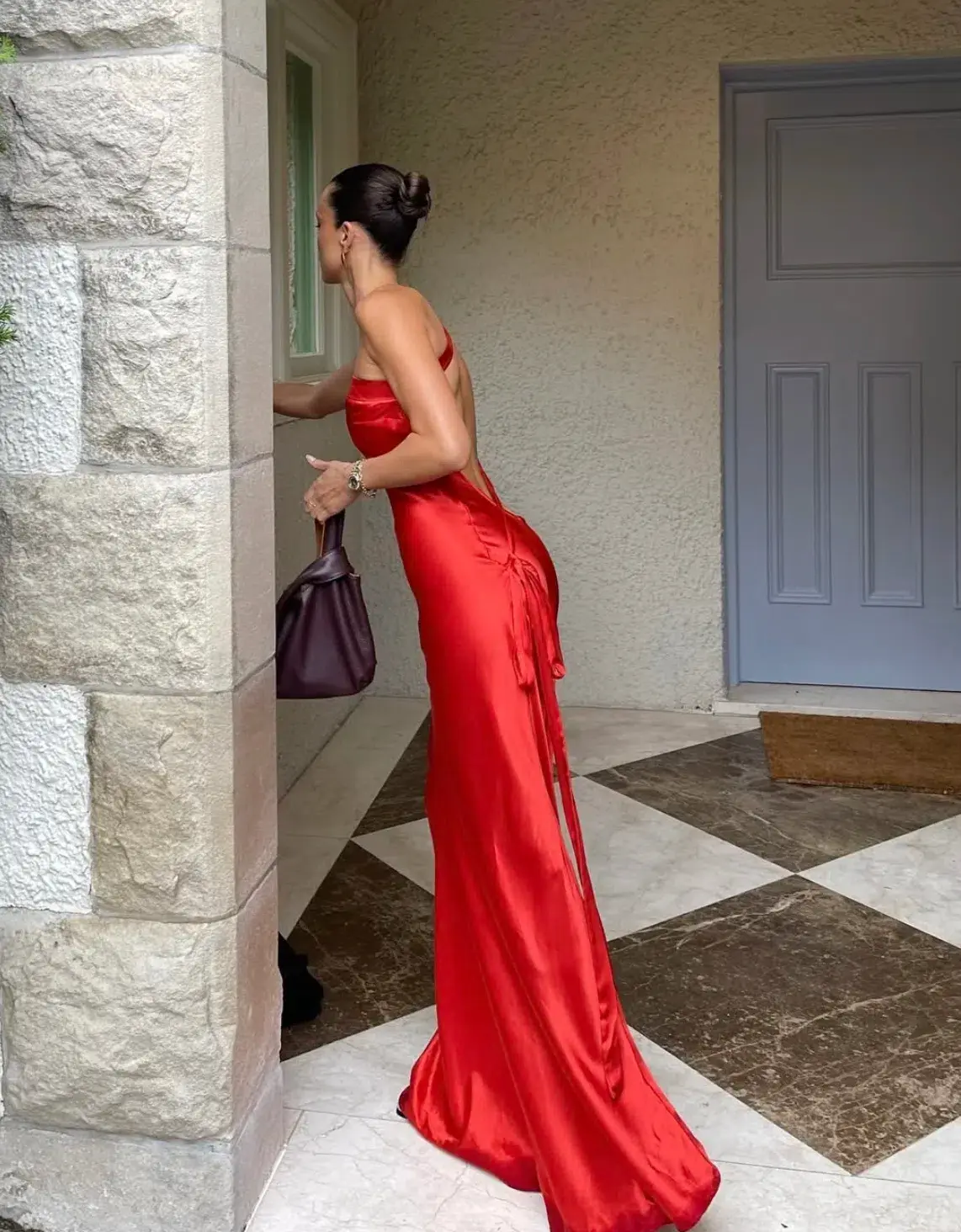 Arcina Ori Monique Dress Rust Red Size Small/8 - Image 1