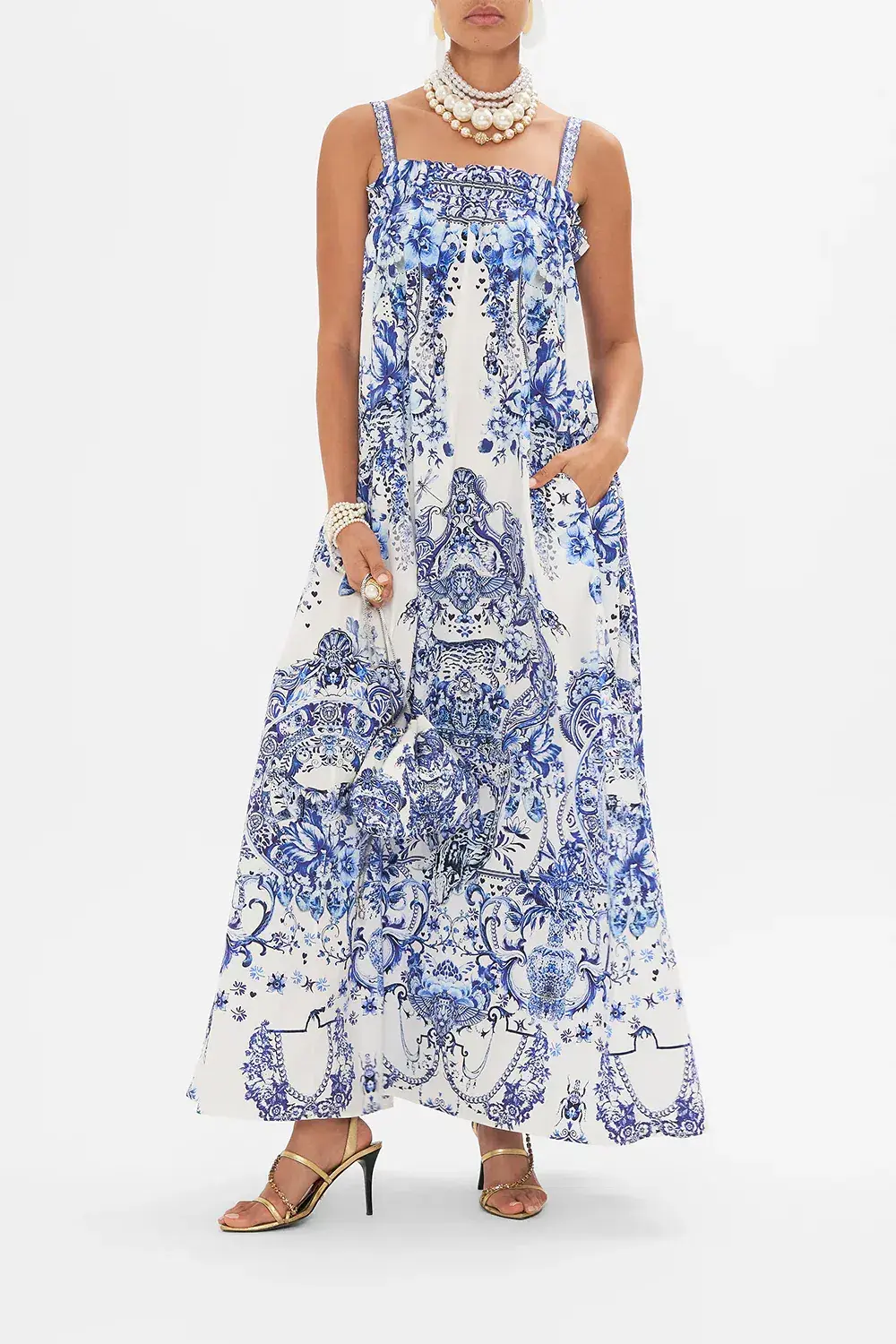 Camilla Wide Strap Sundress Glaze And Graze size XL/XXL - Image 1